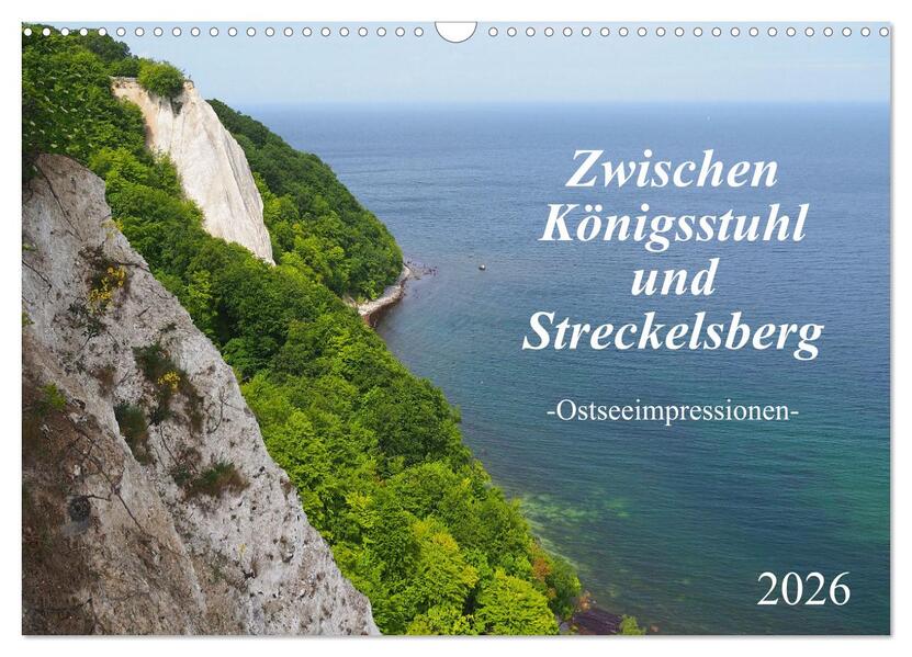 Zwischen Königsstuhl und Streckelsberg (Wandkalender 2026 DIN A3 quer) CALVENDO Monatskalender