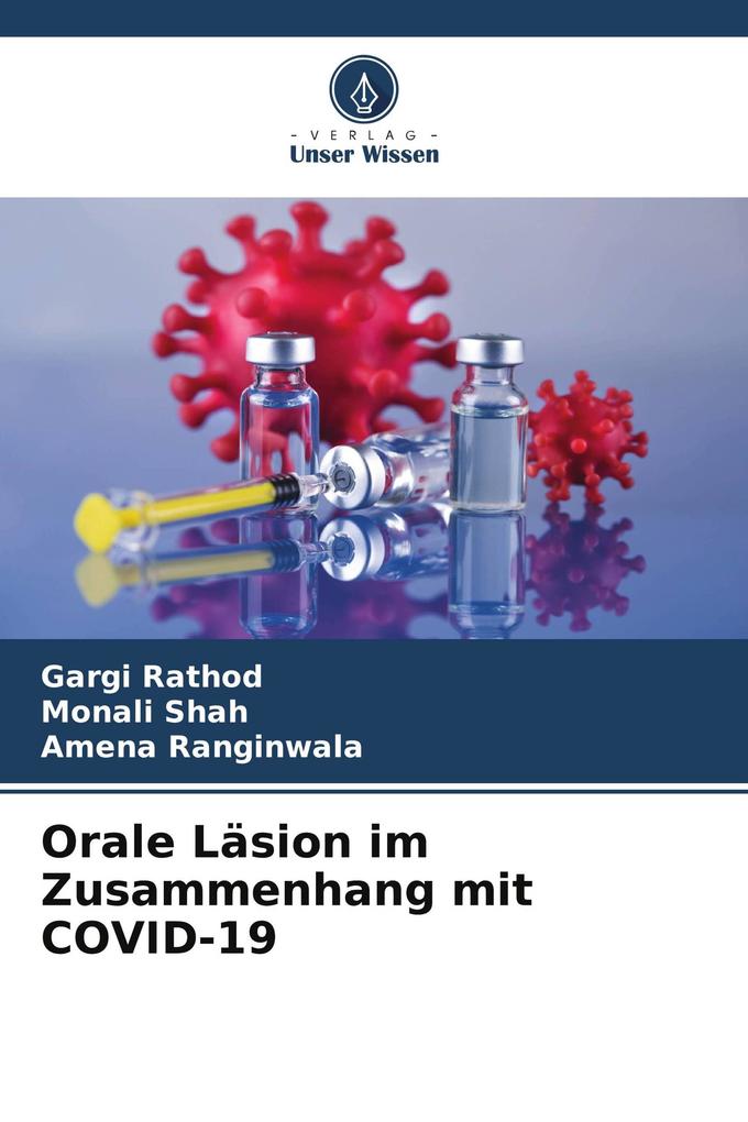 Orale Läsion im Zusammenhang mit COVID-19