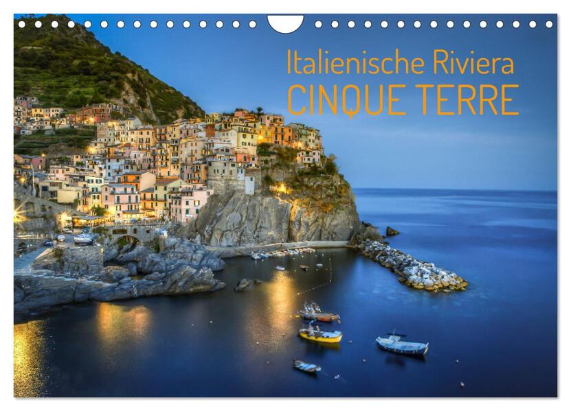 Italienische Riviera Cinque Terre (Wandkalender 2026 DIN A4 quer) CALVENDO Monatskalender