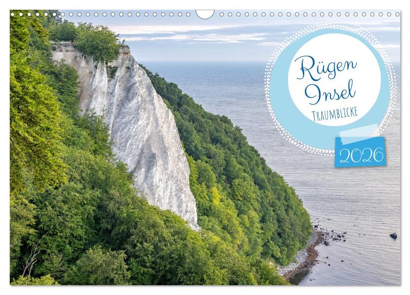 Rügen - Inseltraumblicke (Wandkalender 2026 DIN A3 quer) CALVENDO Monatskalender