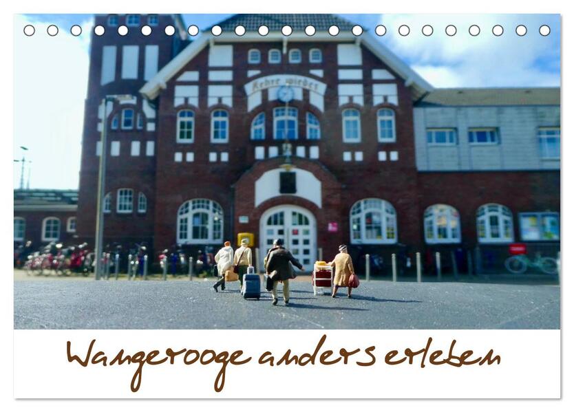 Wangerooge anders erleben (Tischkalender 2026 DIN A5 quer) CALVENDO Monatskalender