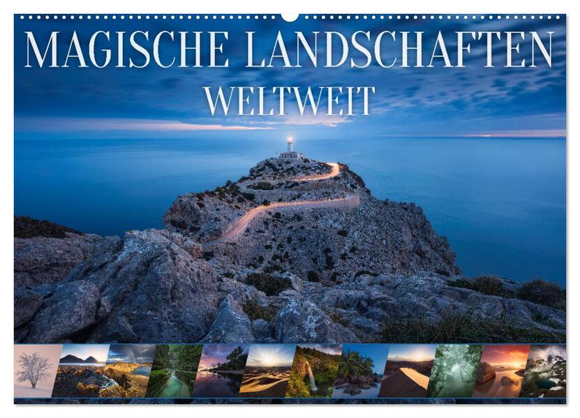 Magische Landschaften Weltweit (Wandkalender 2026 DIN A2 quer) CALVENDO Monatskalender