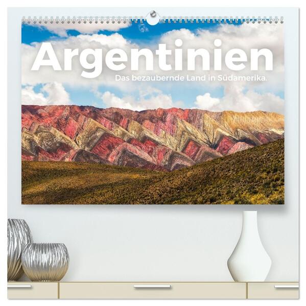 Argentinien - Das bezaubernde Land in Südamerika. (hochwertiger Premium Wandkalender 2026 DIN A2 quer) Kunstdruck in Hochglanz