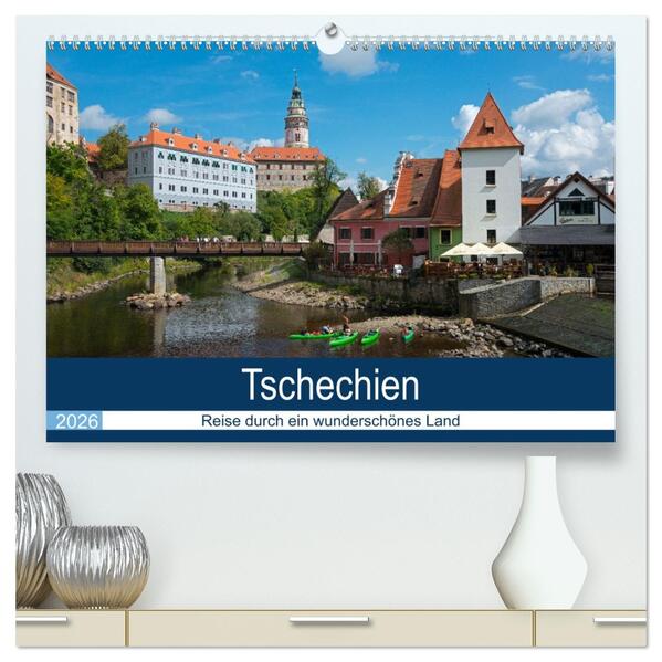 Tschechien - Eine Reise durch ein wunderschönes Land (hochwertiger Premium Wandkalender 2026 DIN A2 quer) Kunstdruck in Hochglanz
