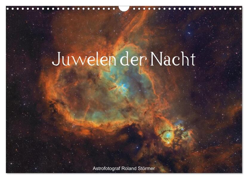 Juwelen der Nacht (Wandkalender 2026 DIN A3 quer) CALVENDO Monatskalender