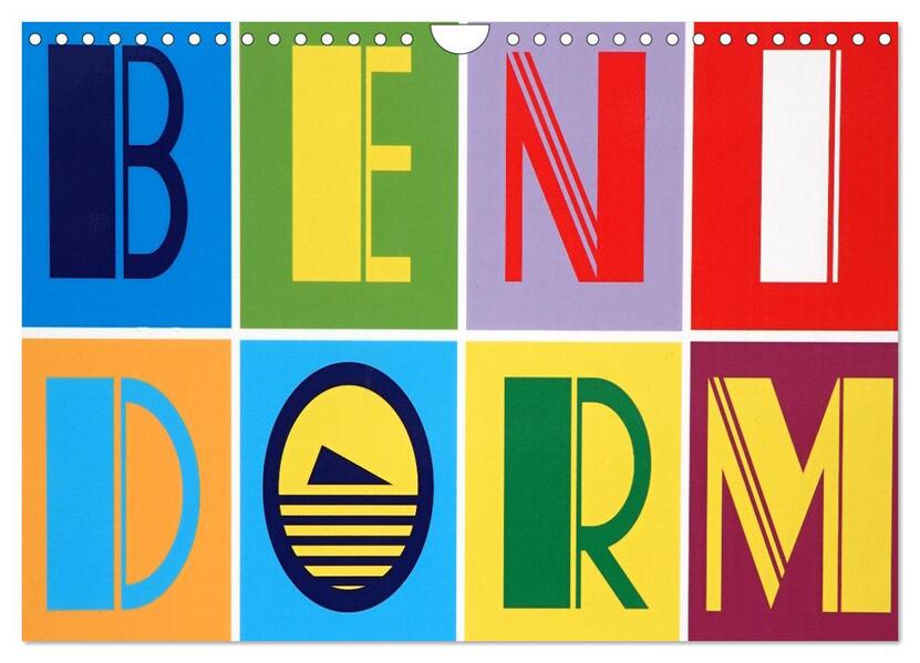 Benidorm (Wandkalender 2026 DIN A4 quer) CALVENDO Monatskalender