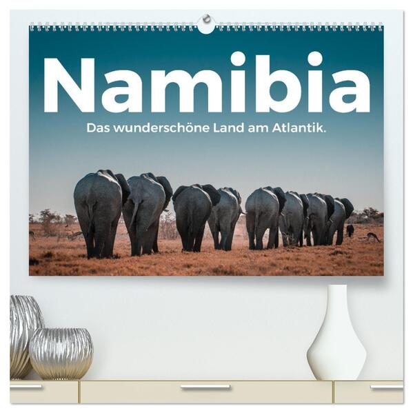Namibia - Das wunderschöne Land am Atlantik. (hochwertiger Premium Wandkalender 2026 DIN A2 quer) Kunstdruck in Hochglanz