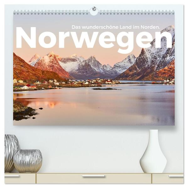 Norwegen - Das wunderschöne Land im Norden. (hochwertiger Premium Wandkalender 2026 DIN A2 quer) Kunstdruck in Hochglanz