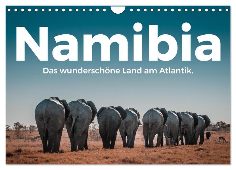 Namibia - Das wunderschöne Land am Atlantik. (Wandkalender 2026 DIN A4 quer) CALVENDO Monatskalender