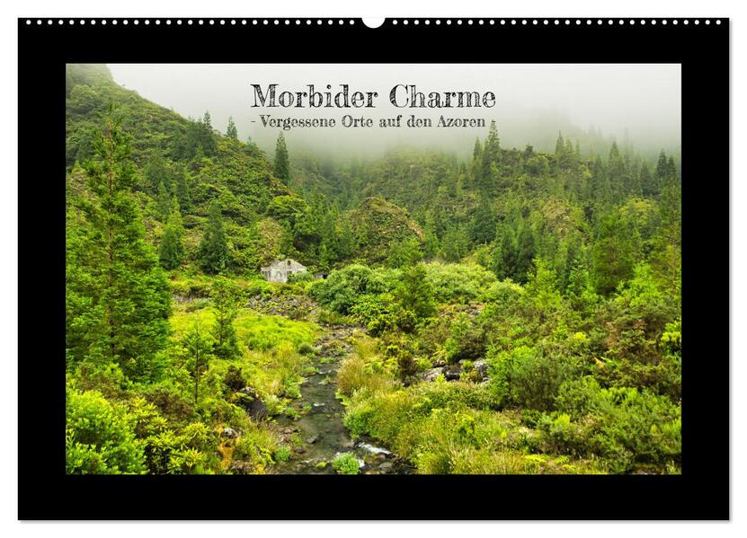 Morbider Charme - Vergessene Orte auf den Azoren - (Wandkalender 2026 DIN A2 quer) CALVENDO Monatskalender