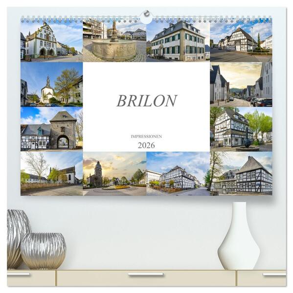 Brilon Impressionen (hochwertiger Premium Wandkalender 2026 DIN A2 quer) Kunstdruck in Hochglanz