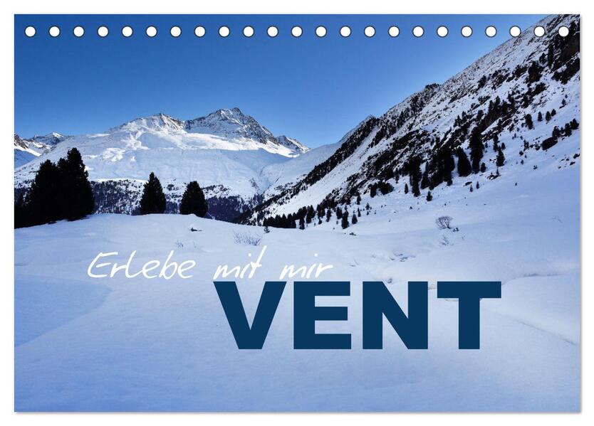 Erlebe mit mir Vent (Tischkalender 2026 DIN A5 quer) CALVENDO Monatskalender