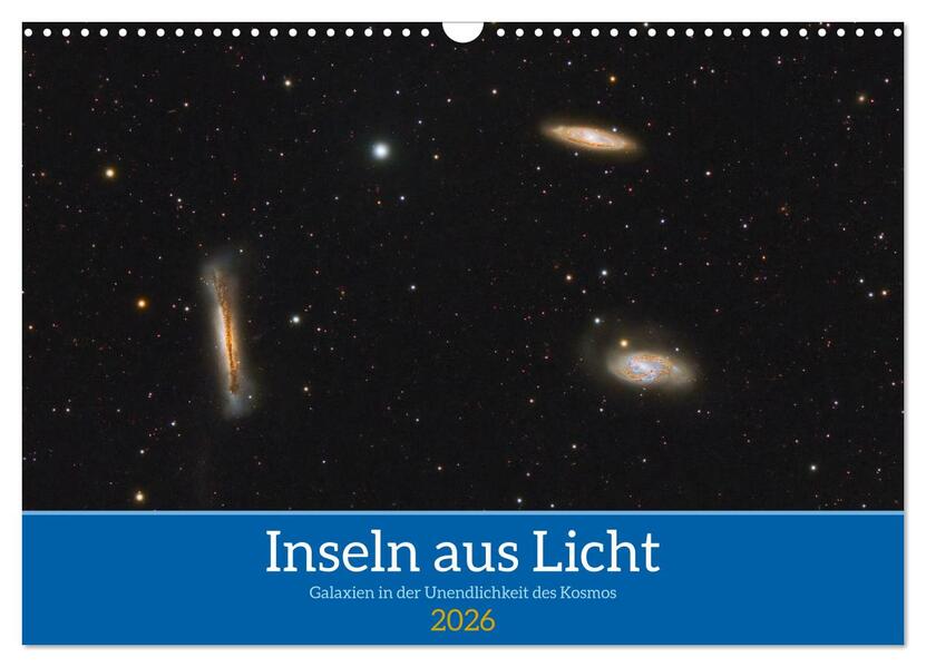 Inseln aus Licht (Wandkalender 2026 DIN A3 quer) CALVENDO Monatskalender