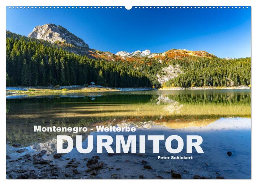 Montenegro - Welterbe Durmitor (Wandkalender 2026 DIN A2 quer) CALVENDO Monatskalender