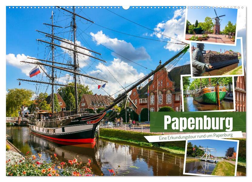 Rund um Papenburg (Wandkalender 2026 DIN A2 quer) CALVENDO Monatskalender