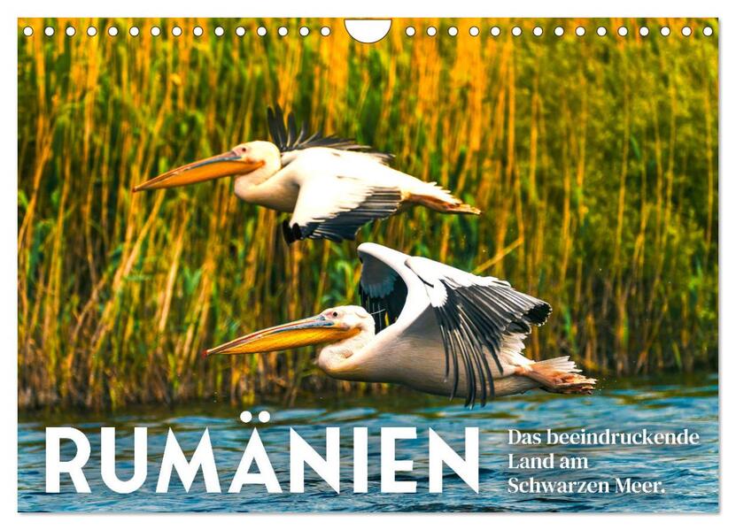 Rumänien - Das beeindruckende Land am Schwarzen Meer. (Wandkalender 2026 DIN A4 quer) CALVENDO Monatskalender
