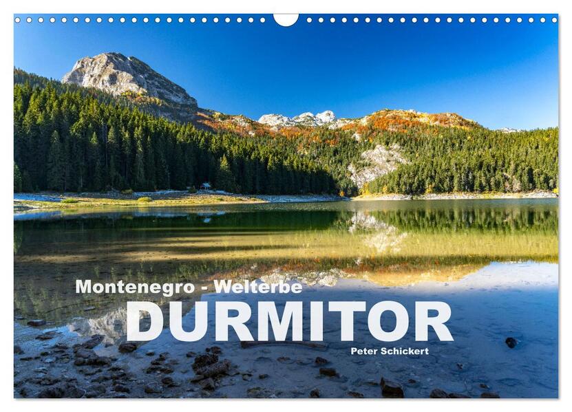 Montenegro - Welterbe Durmitor (Wandkalender 2026 DIN A3 quer) CALVENDO Monatskalender