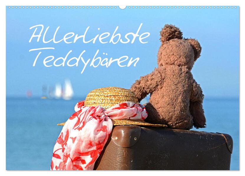 Allerliebste Teddybären (Wandkalender 2026 DIN A2 quer) CALVENDO Monatskalender