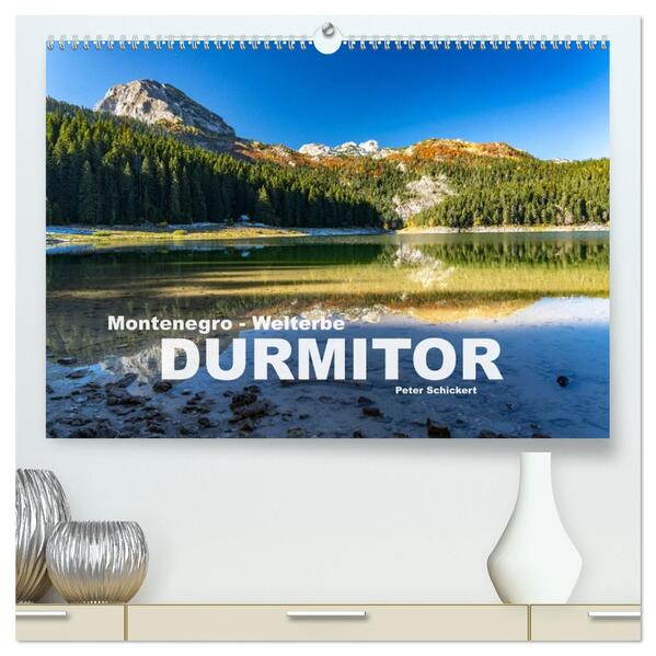 Montenegro - Welterbe Durmitor (hochwertiger Premium Wandkalender 2026 DIN A2 quer) Kunstdruck in Hochglanz