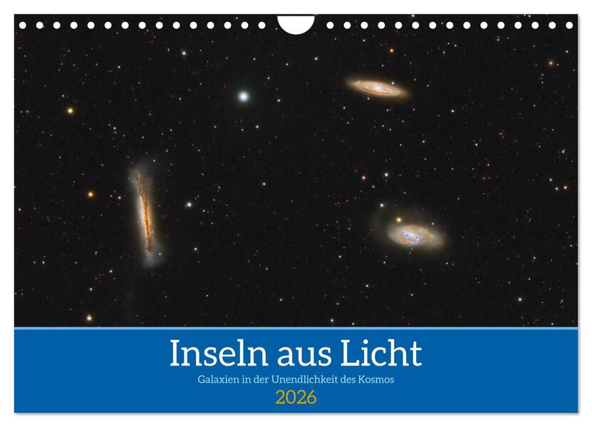Inseln aus Licht (Wandkalender 2026 DIN A4 quer) CALVENDO Monatskalender