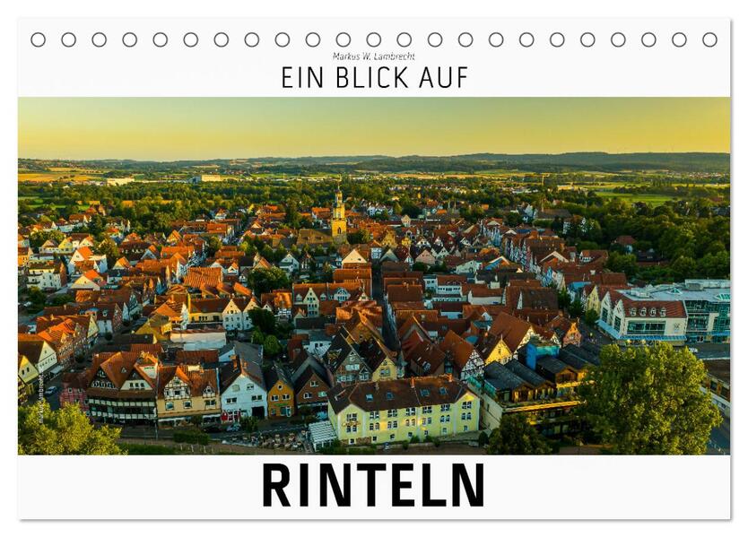 Ein Blick auf Rinteln (Tischkalender 2026 DIN A5 quer) CALVENDO Monatskalender