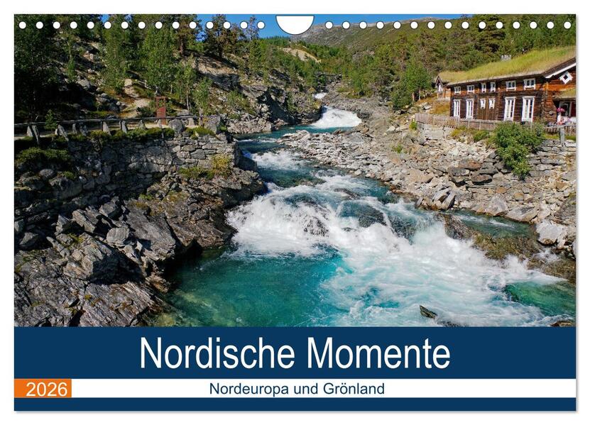 Nordische Momente (Wandkalender 2026 DIN A4 quer) CALVENDO Monatskalender