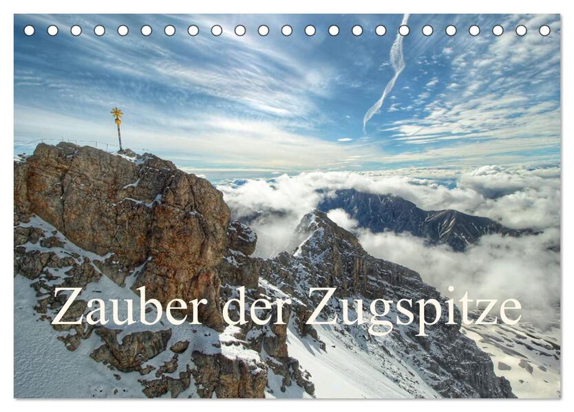 Zauber der Zugspitze (Tischkalender 2026 DIN A5 quer) CALVENDO Monatskalender