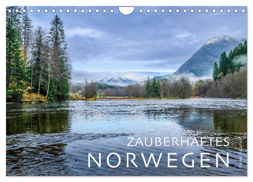 ZAUBERHAFTES NORWEGEN (Wandkalender 2026 DIN A4 quer) CALVENDO Monatskalender