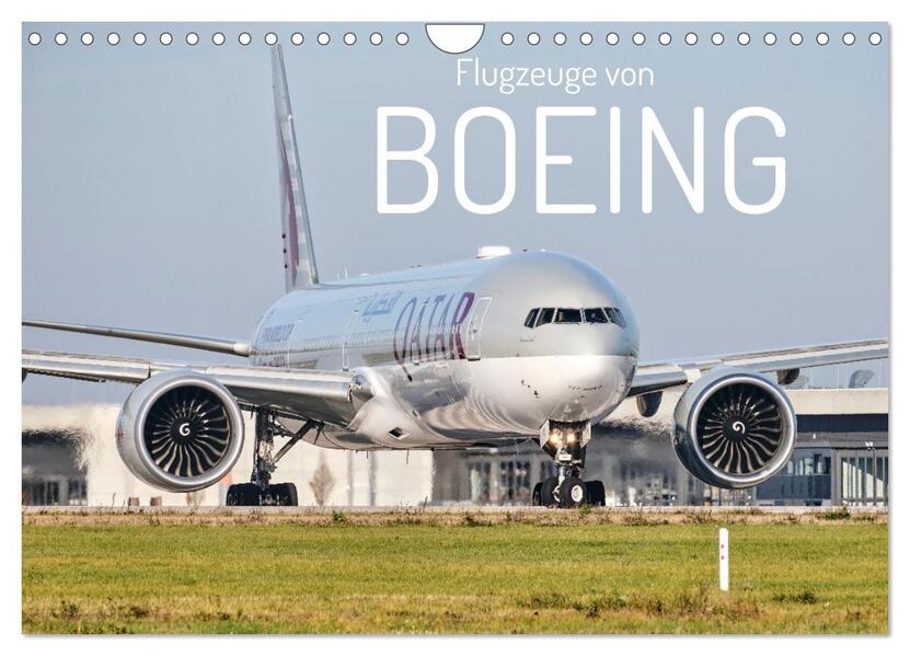 Flugzeuge von Boeing (Wandkalender 2026 DIN A4 quer) CALVENDO Monatskalender