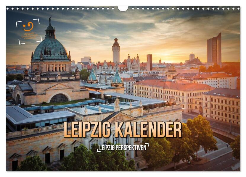 Leipzig Kalender Perspektiven (Wandkalender 2026 DIN A3 quer) CALVENDO Monatskalender