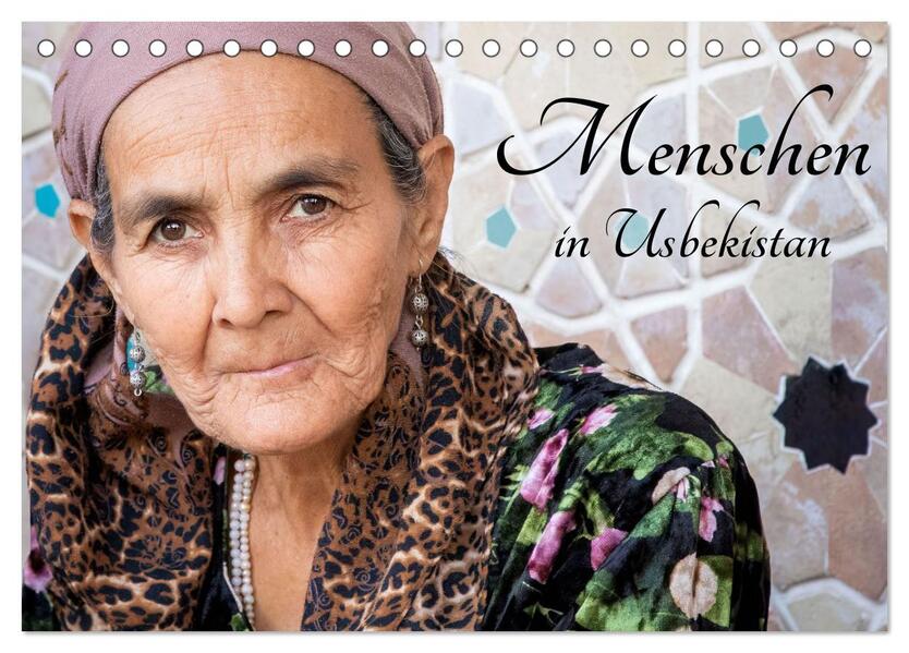Menschen in Usbekistan (Tischkalender 2026 DIN A5 quer) CALVENDO Monatskalender