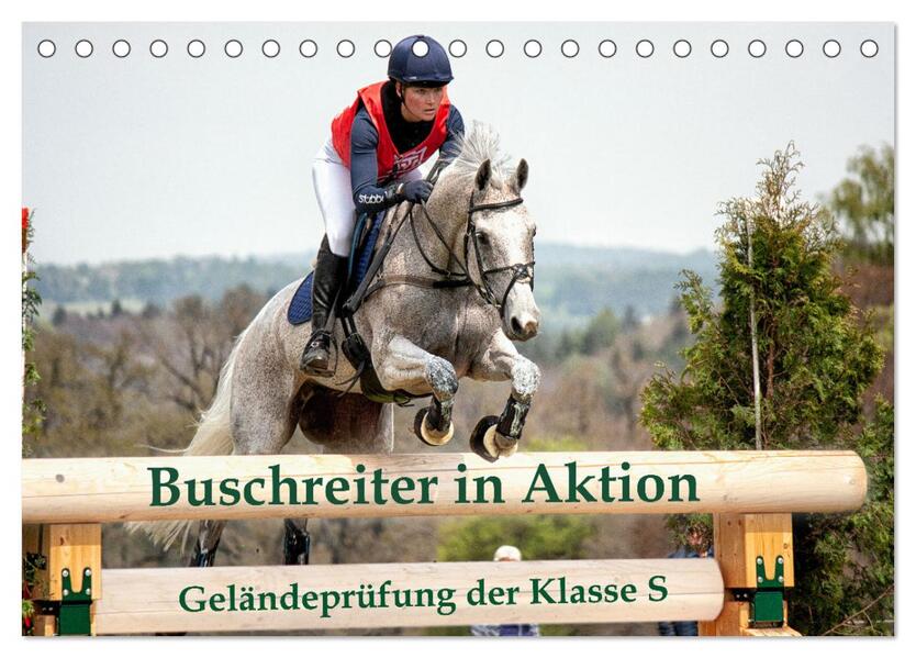 Buschreiter in Aktion (Tischkalender 2026 DIN A5 quer) CALVENDO Monatskalender