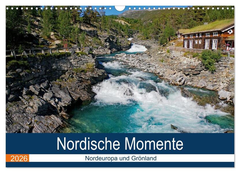 Nordische Momente (Wandkalender 2026 DIN A3 quer) CALVENDO Monatskalender