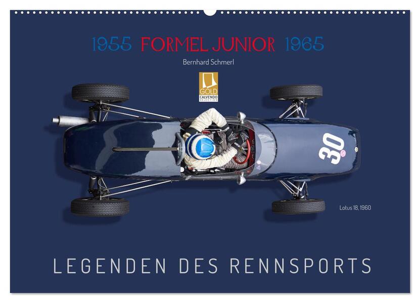 Legenden des Rennsports - Formel Junior 1955-1965 (Wandkalender 2026 DIN A2 quer) CALVENDO Monatskalender