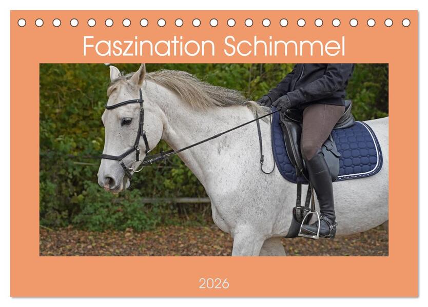Faszination Schimmel (Tischkalender 2026 DIN A5 quer) CALVENDO Monatskalender
