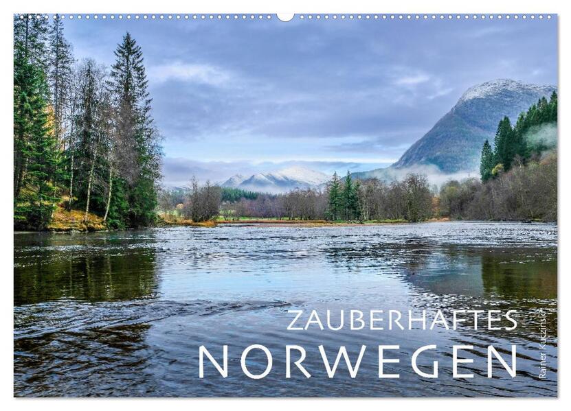 ZAUBERHAFTES NORWEGEN (Wandkalender 2026 DIN A2 quer) CALVENDO Monatskalender