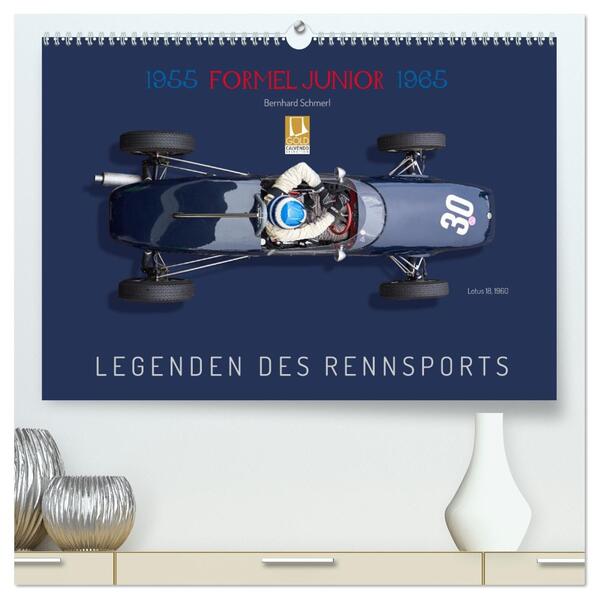 Legenden des Rennsports - Formel Junior 1955-1965 (hochwertiger Premium Wandkalender 2026 DIN A2 quer) Kunstdruck in Hochglanz