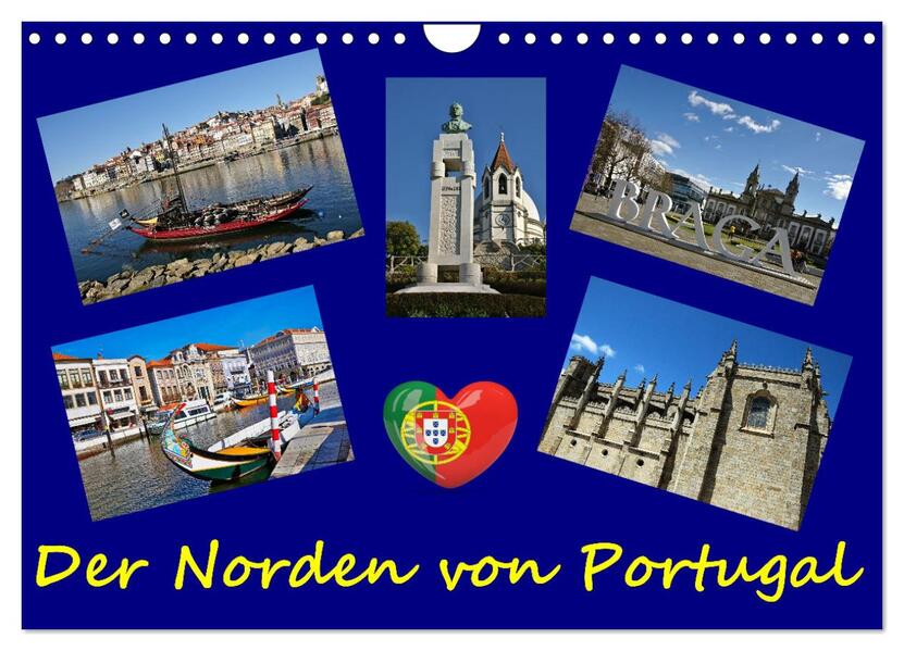 Der Norden von Portugal (Wandkalender 2026 DIN A4 quer) CALVENDO Monatskalender