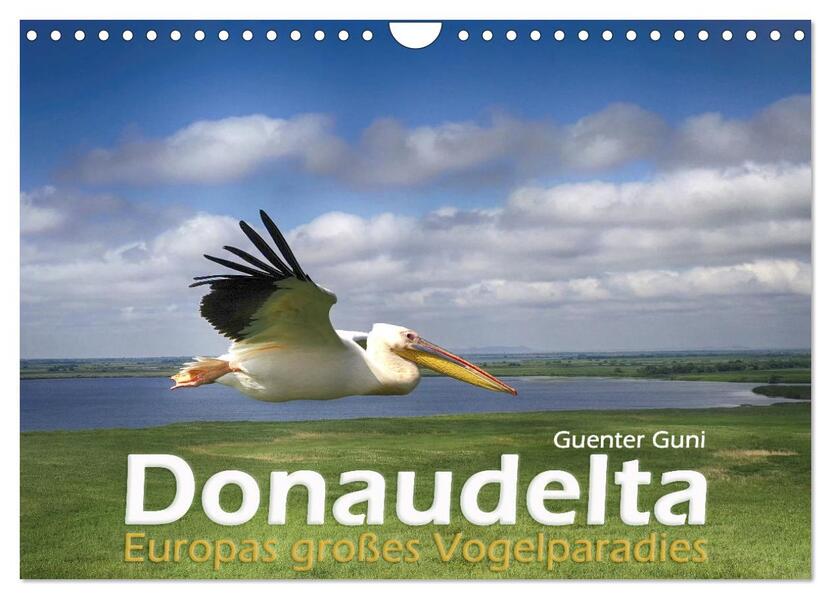 Donaudelta - Europas großes Vogelparadies (Wandkalender 2026 DIN A4 quer) CALVENDO Monatskalender
