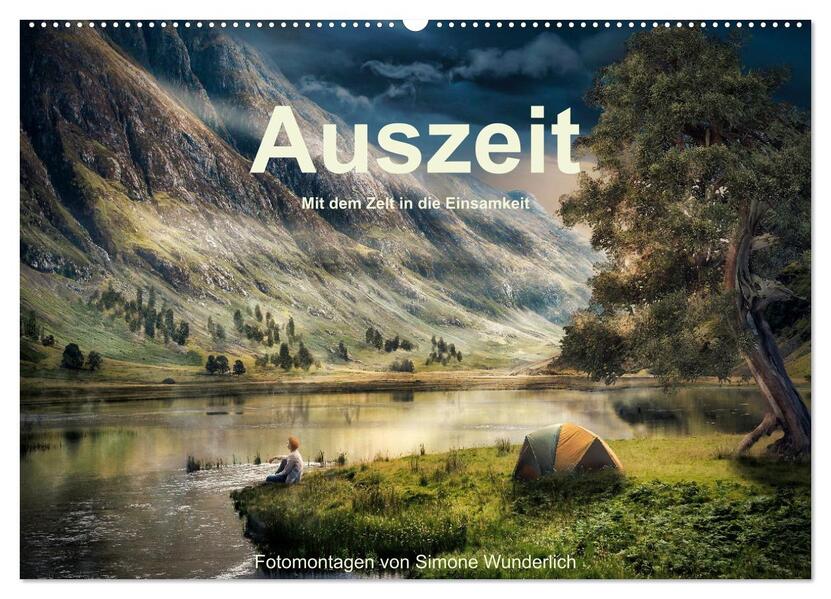 Kurze Auszeit (Wandkalender 2026 DIN A2 quer) CALVENDO Monatskalender