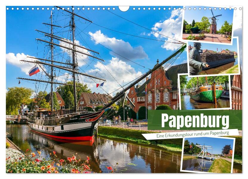 Rund um Papenburg (Wandkalender 2026 DIN A3 quer) CALVENDO Monatskalender