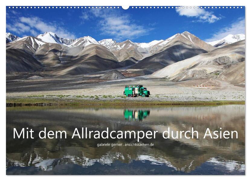 Mit dem Allradcamper durch Asien (Wandkalender 2026 DIN A2 quer) CALVENDO Monatskalender