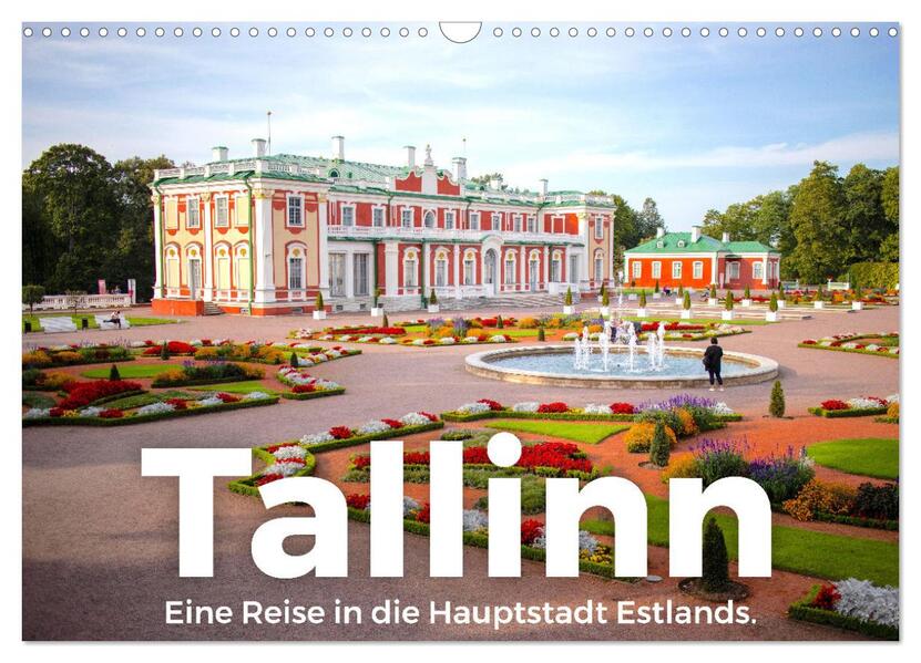 Tallinn - Eine Reise in die Hauptstadt Estlands. (Wandkalender 2026 DIN A3 quer) CALVENDO Monatskalender