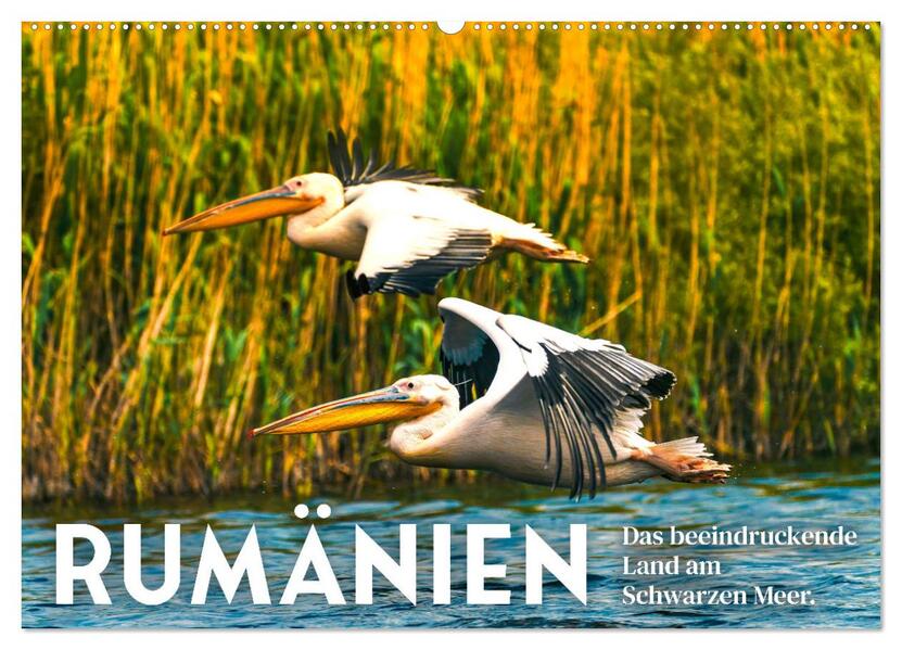 Rumänien - Das beeindruckende Land am Schwarzen Meer. (Wandkalender 2026 DIN A2 quer) CALVENDO Monatskalender