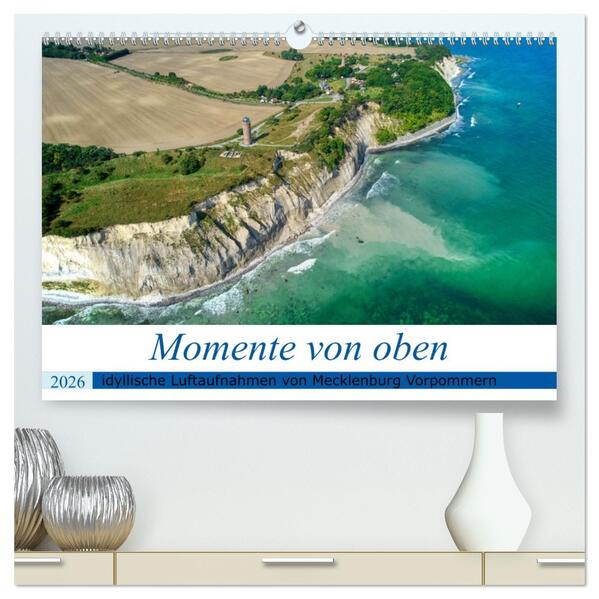 Momente von oben (hochwertiger Premium Wandkalender 2026 DIN A2 quer) Kunstdruck in Hochglanz