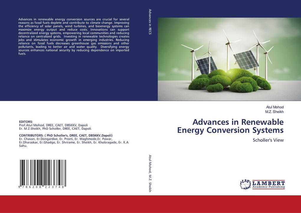 Advances in Renewable Energy Conversion Systems