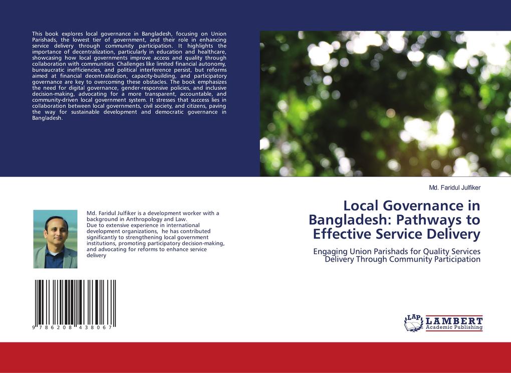 Local Governance in Bangladesh: Pathways to Effective Service Delivery