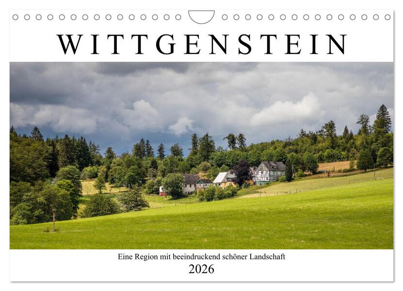 Wittgenstein - Eine Region mit beeindruckend schöner Landschaft (Wandkalender 2026 DIN A4 quer) CALVENDO Monatskalender