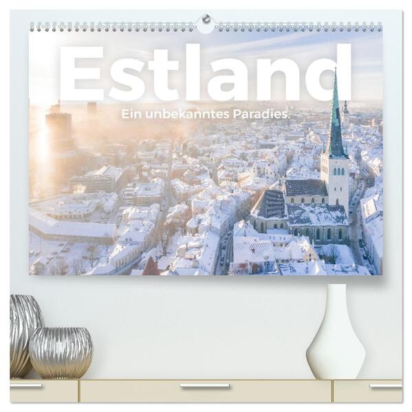 Estland - Ein unbekanntes Paradies. (hochwertiger Premium Wandkalender 2026 DIN A2 quer) Kunstdruck in Hochglanz