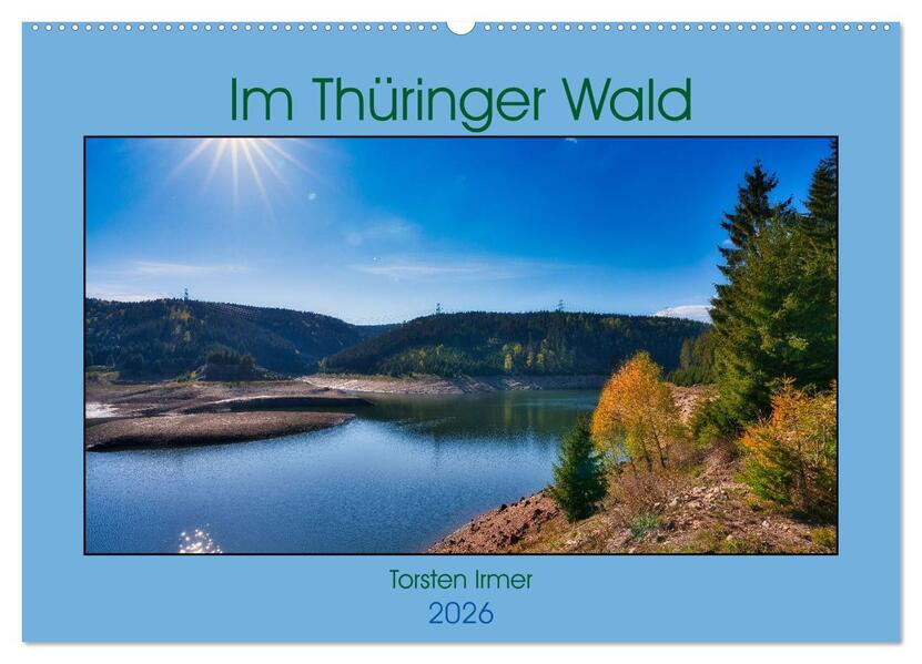 Im Thüringer Wald (Wandkalender 2026 DIN A2 quer) CALVENDO Monatskalender